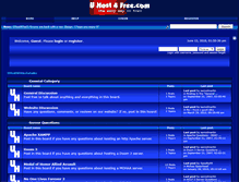 Tablet Screenshot of forums.uhost4free.com